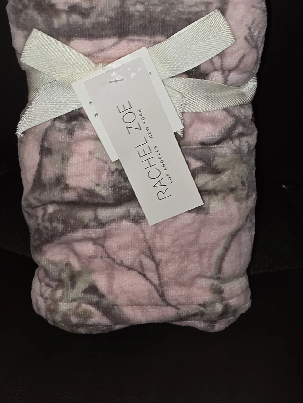 Rachel Zoe Pink Camouflage Bath Towel Set